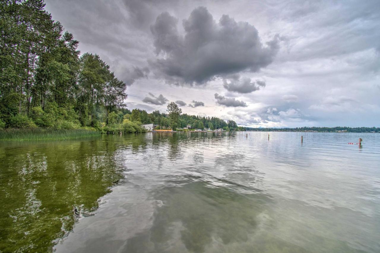 Charming Updated Retreat Walk To Lake Stevens! Εξωτερικό φωτογραφία