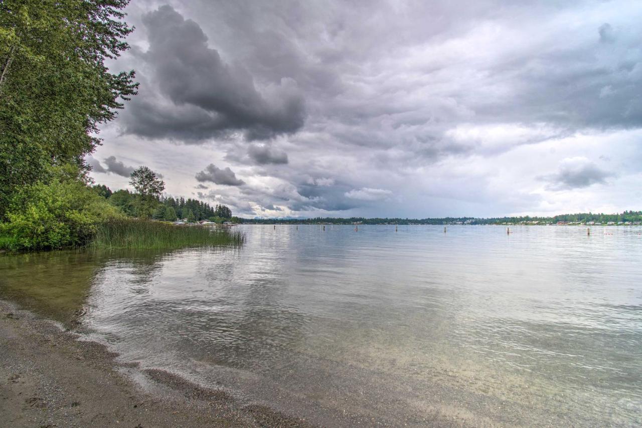 Charming Updated Retreat Walk To Lake Stevens! Εξωτερικό φωτογραφία