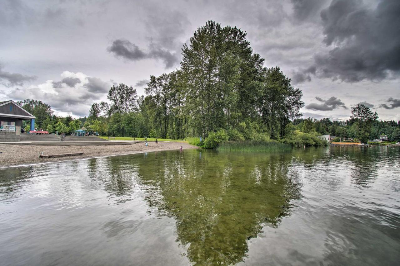 Charming Updated Retreat Walk To Lake Stevens! Εξωτερικό φωτογραφία