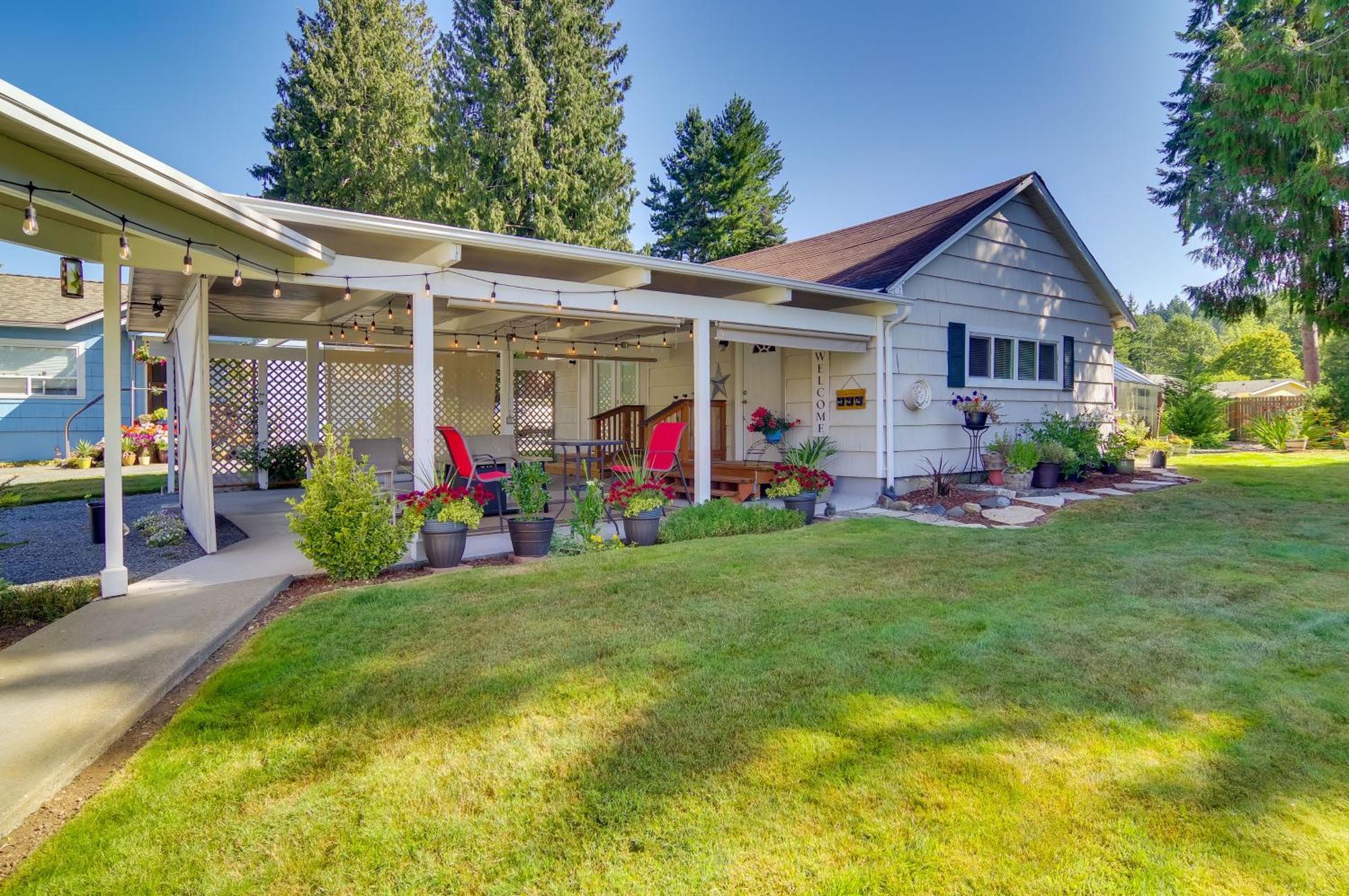 Charming Updated Retreat Walk To Lake Stevens! Εξωτερικό φωτογραφία